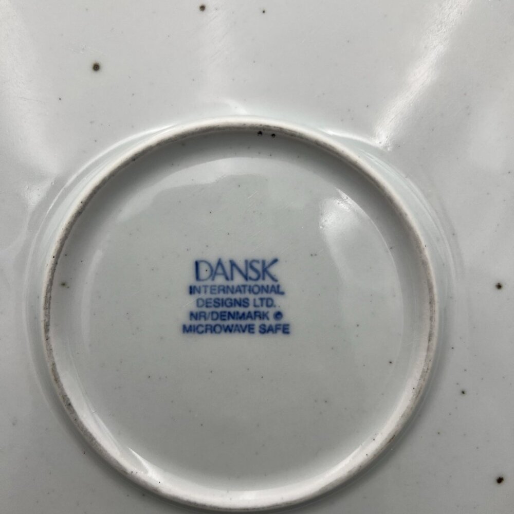 VTG Dansk Designs Denmark Blue Mist 13" Large Chop Plate Platter Niels Refsgaard - Picture 4 of 9
